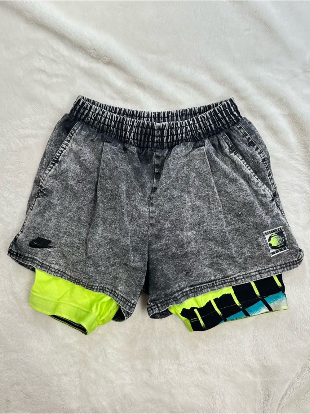 Vintage 90s Nike Andre Agassi Challenge Court Tennis Shorts - Medium